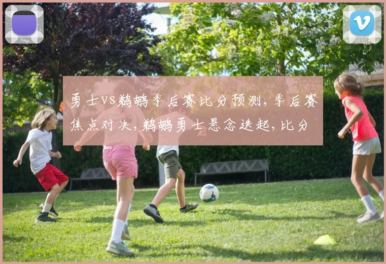勇士vs鹈鹕季后赛比分预测,季后赛焦点对决,鹈鹕勇士悬念迭起,比分预测谁将笑到最后